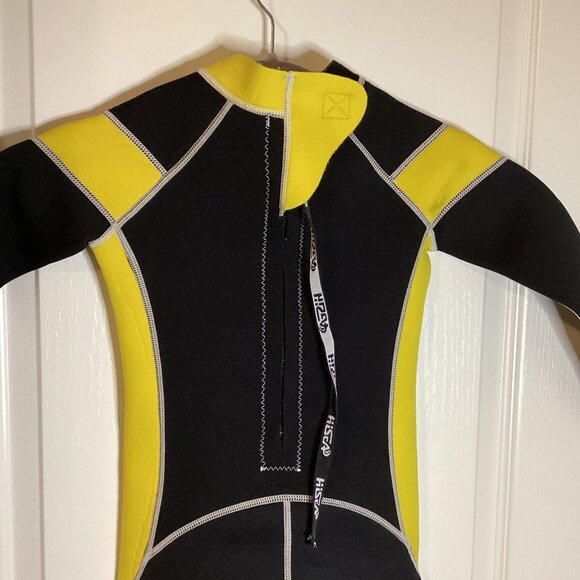 Hisea Scuba Donkey Wetsuit Kids Size 6 Long Sleeve Legs Full Suit Water Sports - Picture 5 of 7